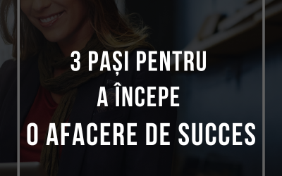 3 Pași Pentru A Începe O Afacere De Succes