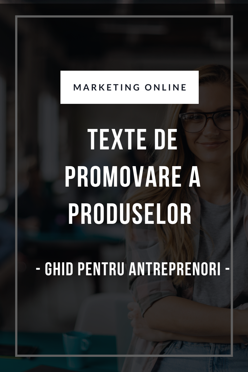 Texte de promovare a produselor, olivia angelescu. Social media, Online marketing, Olivia Angelescu, Lansez Online