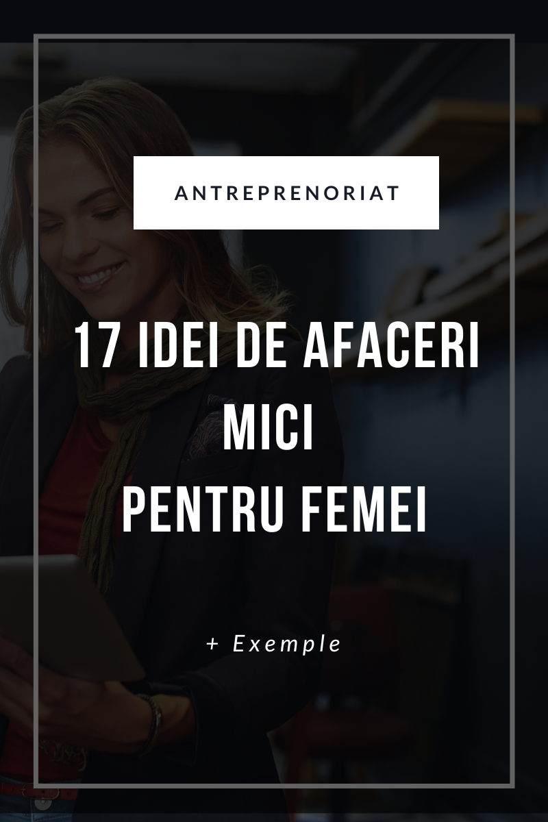 idei de afaceri pentru femei